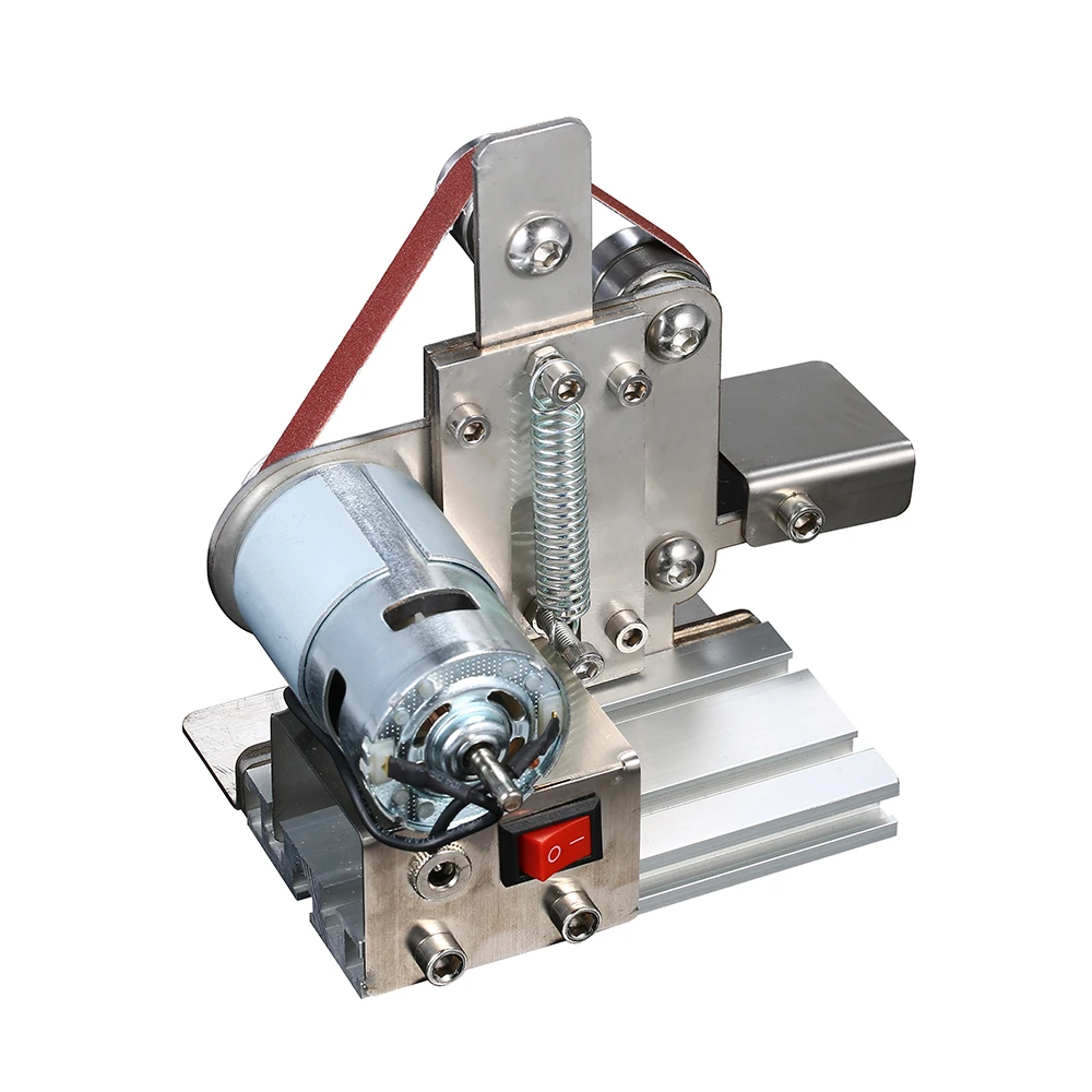 Многофункциональный AC 110-240V шлифовальный мини электрический ленточный шлифовальный станок DIY шлифовальная полировальная машинка резец кромки точилка