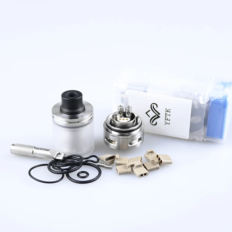 YFTK Corinne мод 22 мм Мини один 18350 механический для вейпа с skyline короткая rta 2 мл Skyline