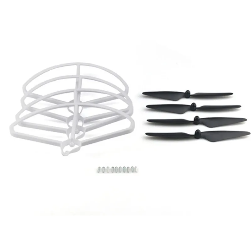 

Hubsan H501S H501C RC Quadcopter Sapre Parts CW CCW Propellers Props & Protection Cover Guard Set