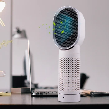 

Wholesale Portable Small Air Cleaner Ozone Generator Best Home Desktop USB Personal Air Purifier with Hepa Filter