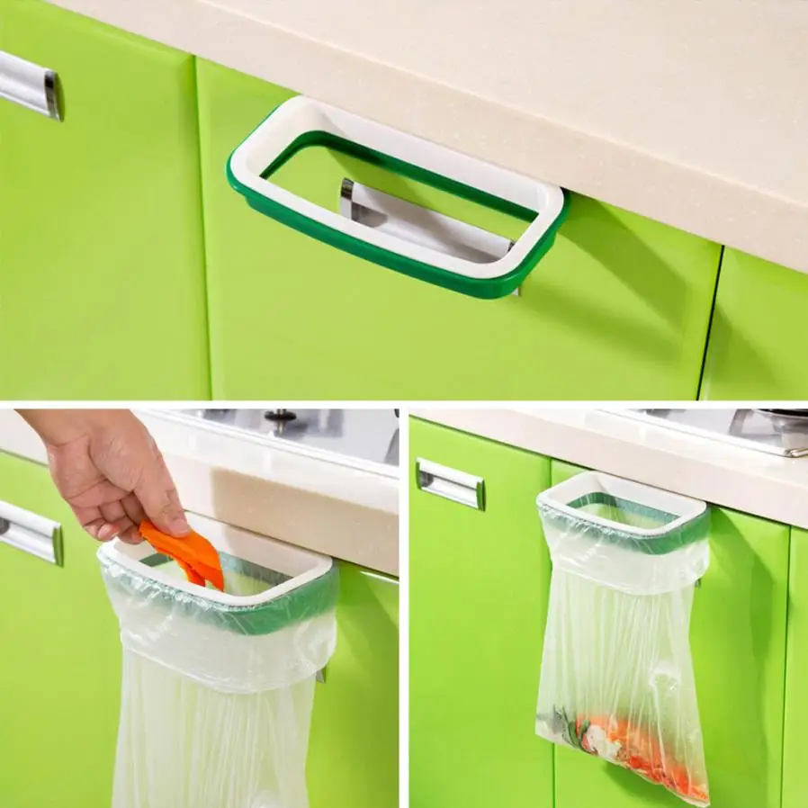 New Hanging Kitchen Cupboard Drawer Door Back Style Stand Trash