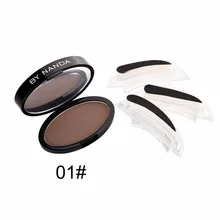 Изготовитель: nanda набор порошковый уплотнитель для бровей, водонепроницаемый прямой изогнутый форма, форма для бровей, косметический инструмент для макияжа