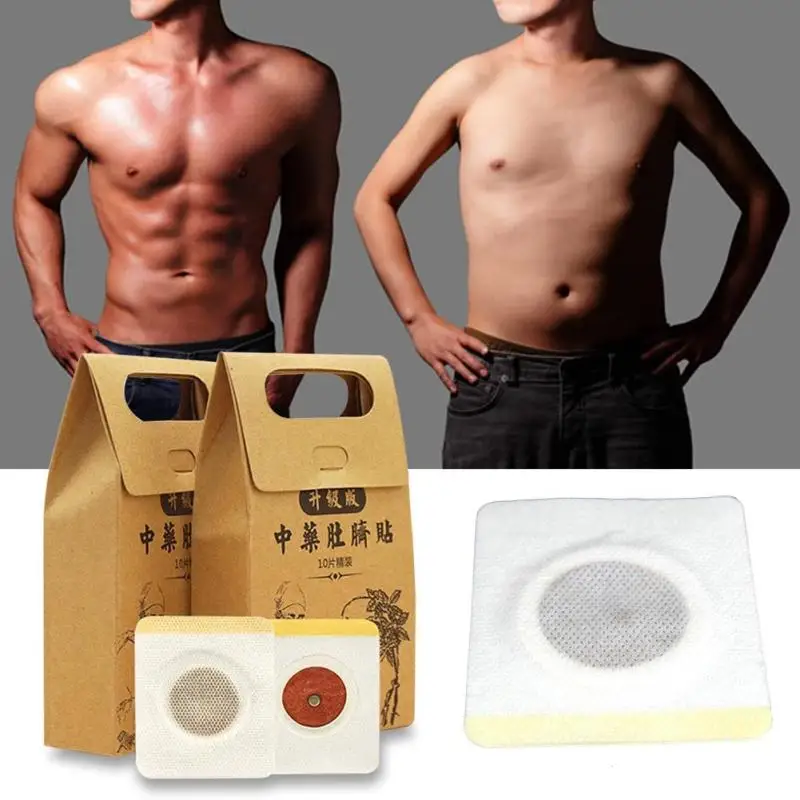 10pcs Traditional Chinese Medicine Slimming Patch Belly Abdomen Weight