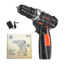 12-Volt Max Lithium-Ion Battery 28N.m 2-Speed Electric Cordless Drill Mini Drill Screwdriver Wireless Power Driver fivepears 10 8 volt dc lithium ion battery 10mm 2 speed electric cordless drill mini screwdriver wireless power driver