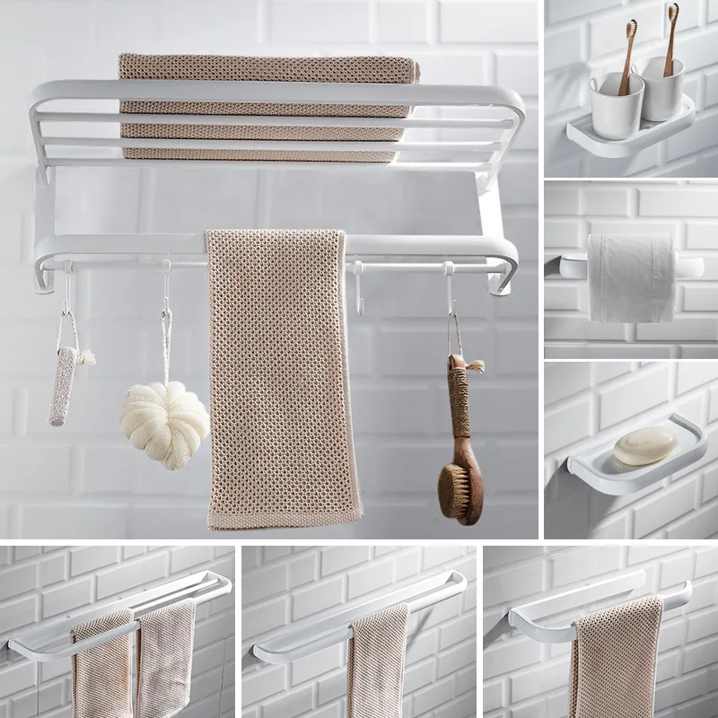 Бронзовая вешалка для полотенец в скандинавском стиле, белая Полка для полотенец в ванную, полка для туалетной комнаты, аксессуары для ванной, подвесные костюмы