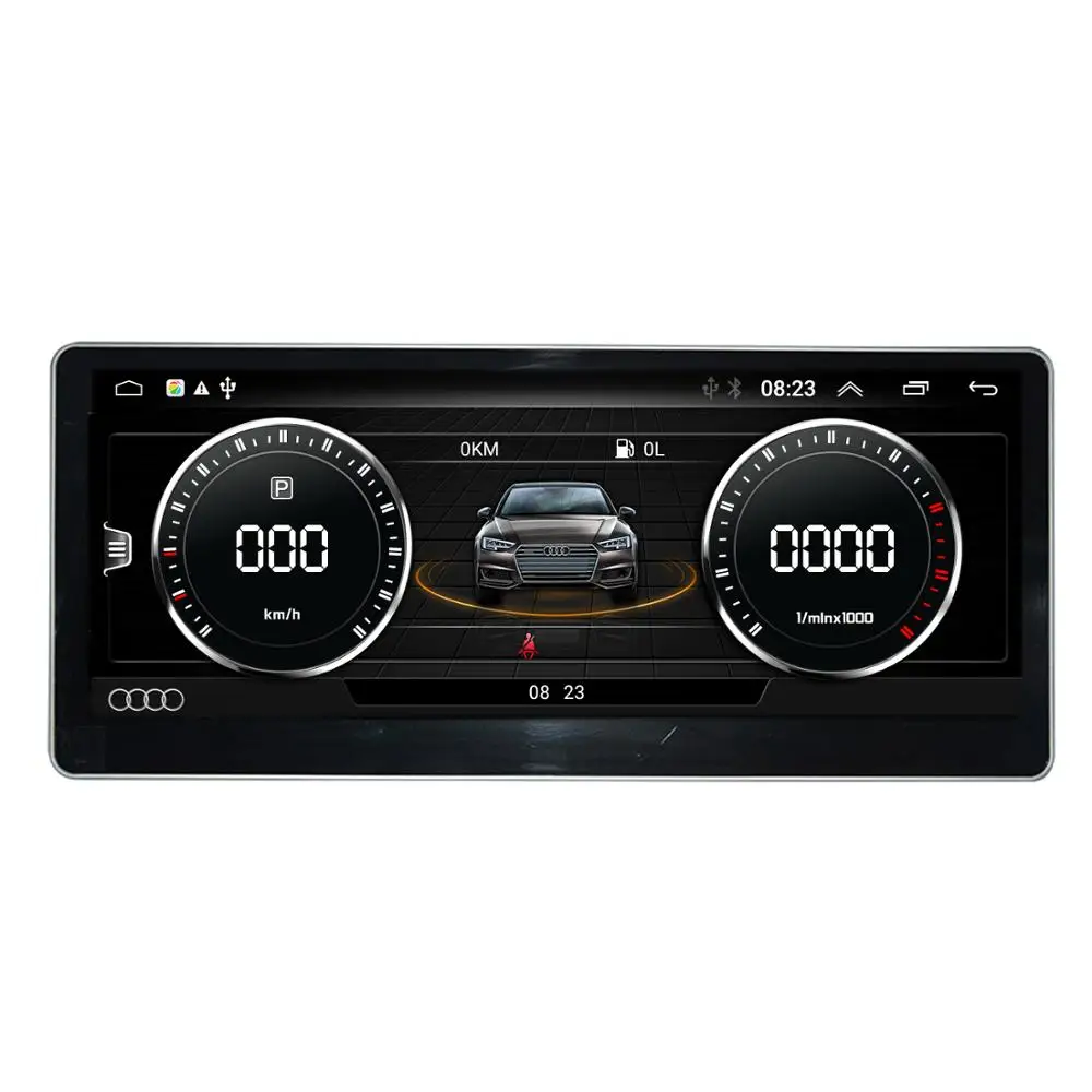 COIKA 10,2" Автомобильный ips экран для Audi A4L A5 B9- Android 9,0 система 2+ 32 Гб ram gps Navi рекордер wifi Google SWC CarPlay