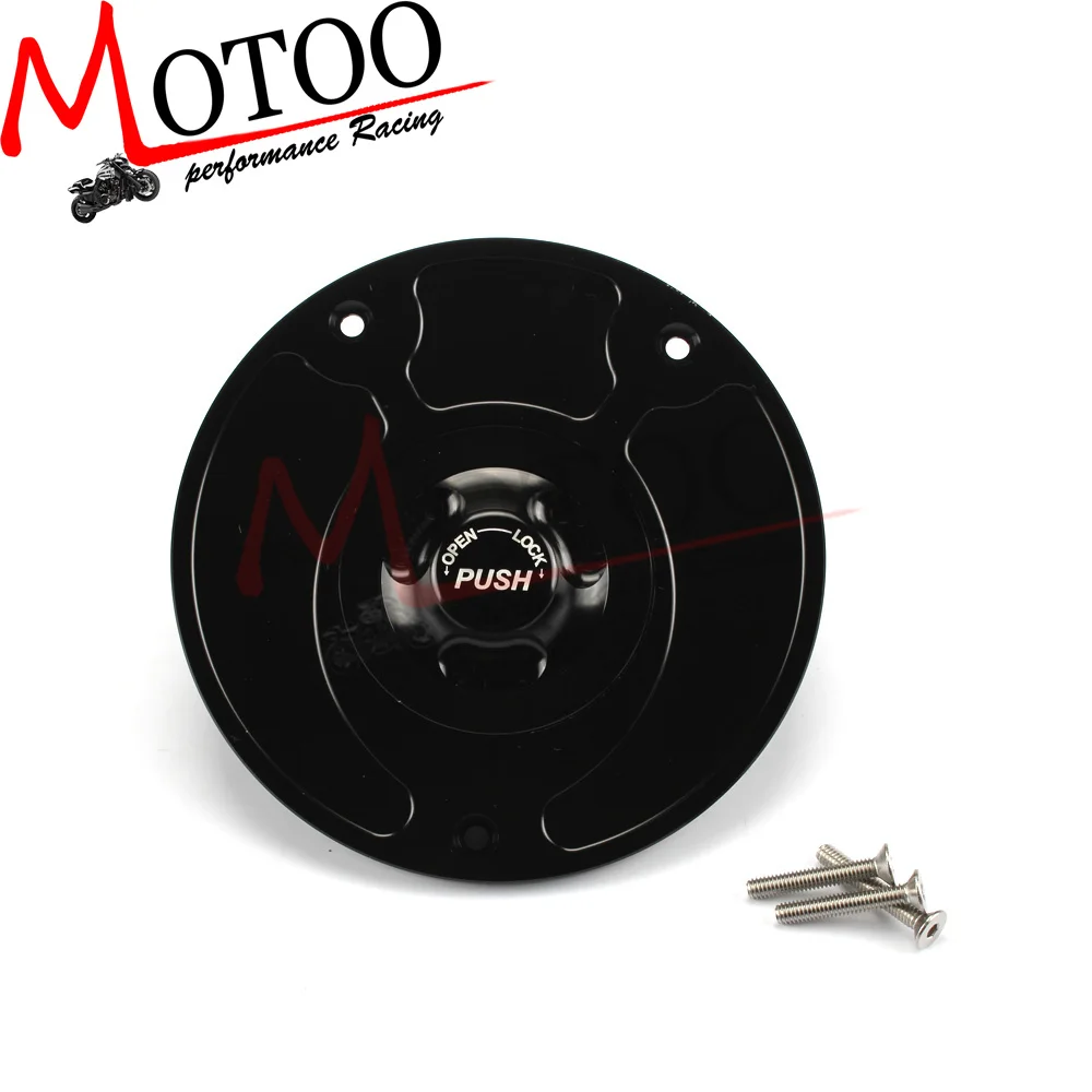 Motoo Motorcycle New CNC Aluminum Fuel Gas CAPS Tank Cap tanks Cover With Rapid Locking For