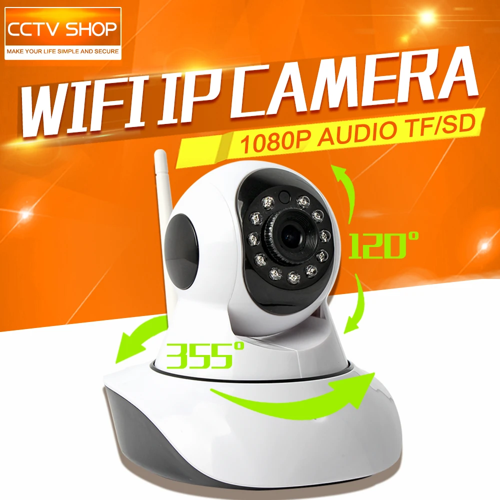  2MP HD 1080P PTZ Wifi Smart IP Camera IR Night Vision Home Baby Monitor CCTV Surveillance Cameras Security Onvif P2P APP View 
