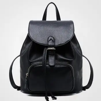 

X-Online 042017 hot new lady fashion leather backpack female travel bag