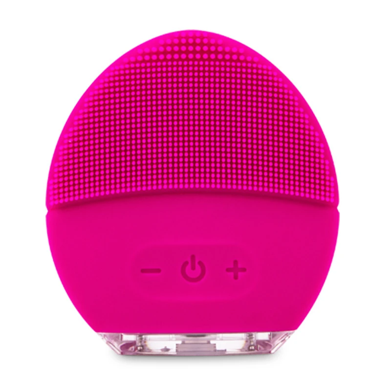 

New face cleansing brush high frequency electric face brush Waterproof silicone LunaINGLYS Mini 2 hifu facial cleansing brush
