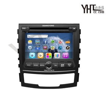

Dual core Android SsangYong Korando 4.2 car 2 Gama DVD GPS WIFI 3 g capacitive touch screen car radio additional 2011-2012