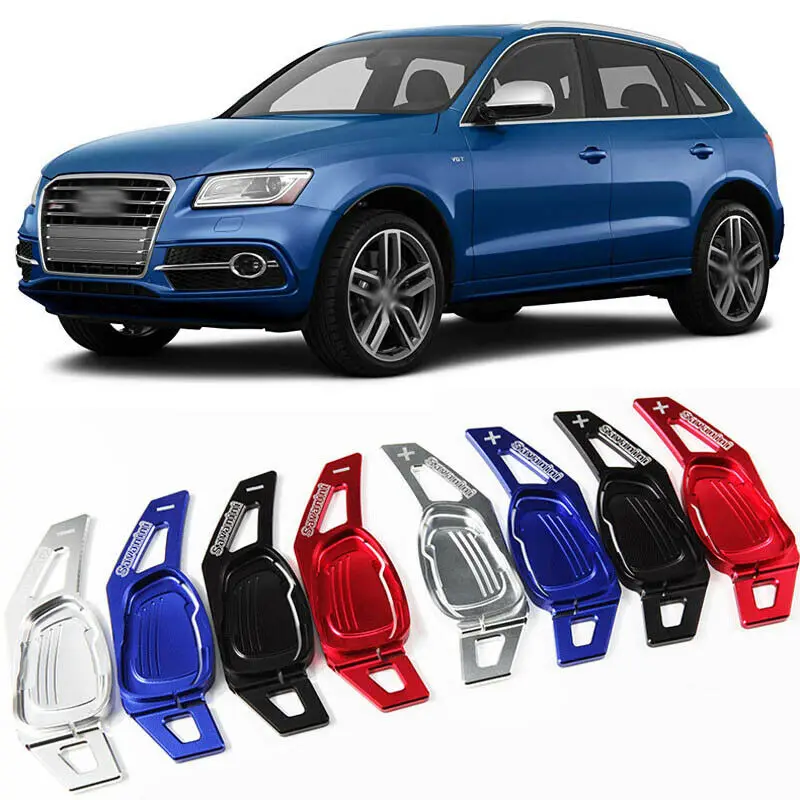 Savanini Alloy Add-On Steering Wheel DSG Paddle Shifters Extension For Audi SQ5