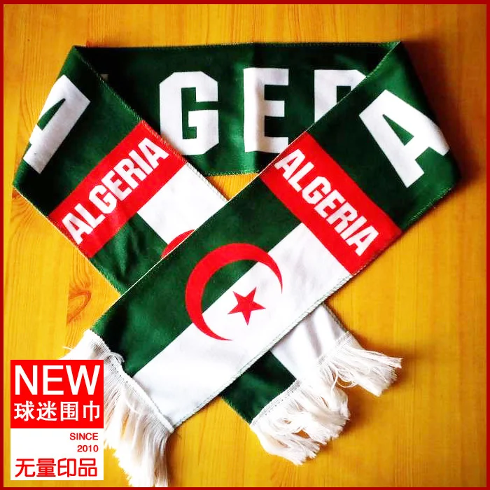 Free shipping Soccer Brazil World Cup Fans Algerian Team National Logo