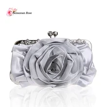 2016 beiläufigen frauen Blume Rahmen Handtaschen Damen Abendgesellschaft Handtaschen Geldbörsen Kleine Messenger Bags für Frauen Weinglas Haspe