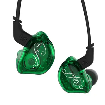 

Original KZ ZSR In-Ear Earphone Hifi Stereo Bass Earbuds with 2 Pins Detachable Cable Noise Isolating Headset with Hybrid Driver