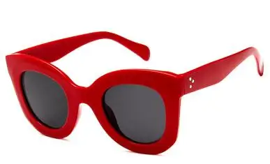 Элегантные женские солнцезащитные очки "кошачий глаз", женские брендовые дизайнерские солнцезащитные очки с градиентными линзами, UV400 Oculos de sol zonnebril dames - Цвет линз: C3