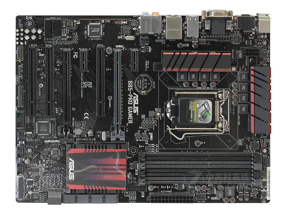 

Asus B85-PRO GAMER Desktop Motherboard B85 LGA 1150 For Core i3 i5 i7 DDR3 32G SATA3 USB3.0 HDMI VGA ATX Original Used Mainboard