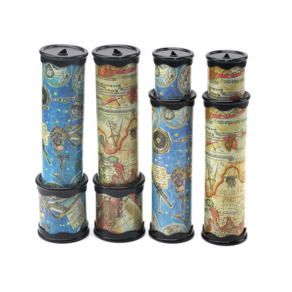 Colorful Kaleidoscope Children's Toys Early Educational Science Toy Cartoon Classic Toy Twisting Kaleidoscopes Rotating Random