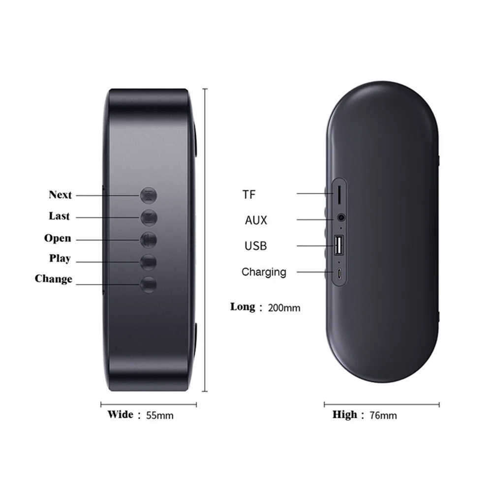 Bluetooth динамик 3D цифровой звук ГАУТ-Parleur динамик s компьютер bluetooth-колонка Haut-Parleur En портативный супер бас