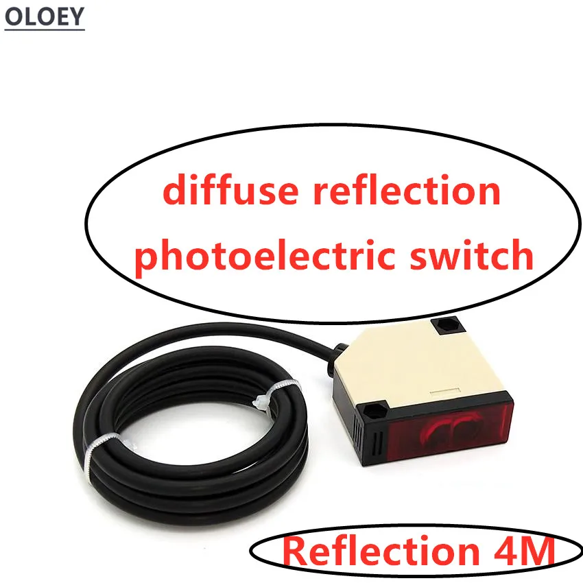 

Waterproof remote photoelectric switch sensor for engineering car washer Inspection Distance 4 m with Installation Bracket