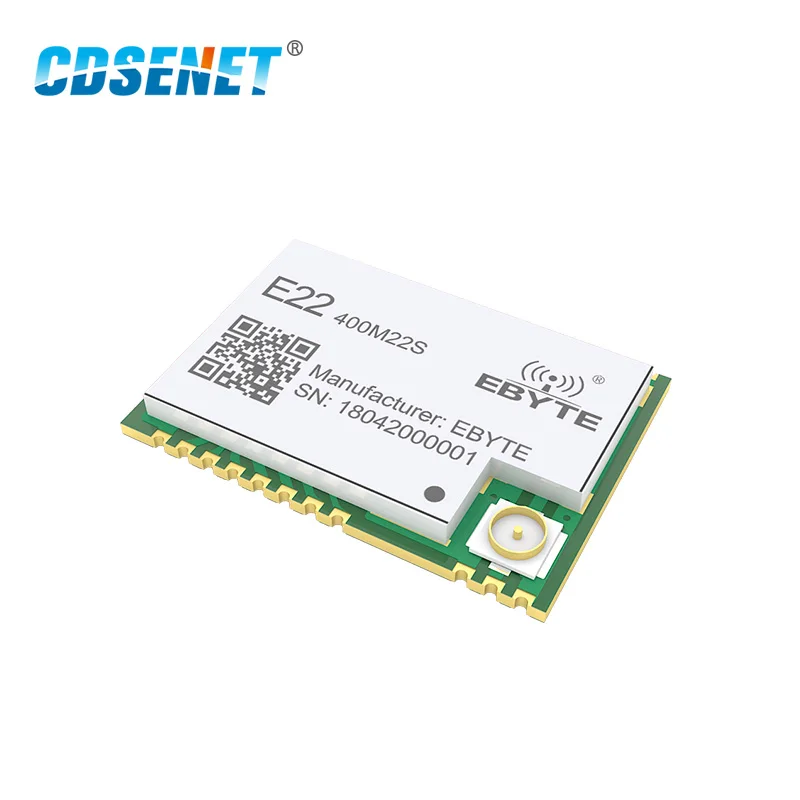 SX1268 LoRa дальний приемопередатчик модуль CDSENET E22-400M22S 433 МГц SMD передатчик и приемник 433 МГц TCXO РЧ модуль