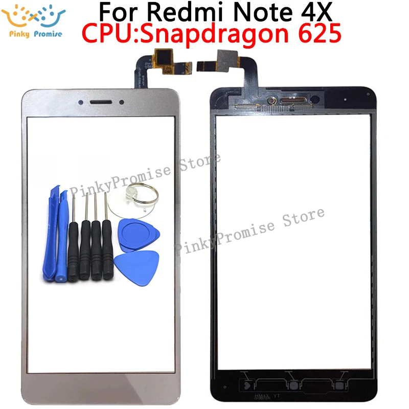 Для Xiaomi Redmi Note 4x сенсорный экран Переднее стекло с датчиком идеальный Ремонт Замена для Xiaomi Redmi Note 4x