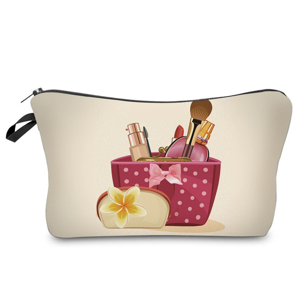Deanfun Women Cosmetic Bags 3D Printed Makeup Pattern New Fashion Necessaries for Organizer Toiletry 50952 Deanfun Women Cosmetic Bags 3D Printed Makeup Pattern New Fashion Necessaries for Organizer Toiletry 50952