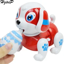 HziriP игрушки умный Твист свет музыкальная история ползать электрическая бутылка собака животные пластиковые игрушки моделирования детский подарок ко дню рождения