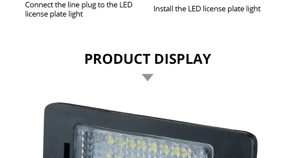 LED License Plate Light for audi _09