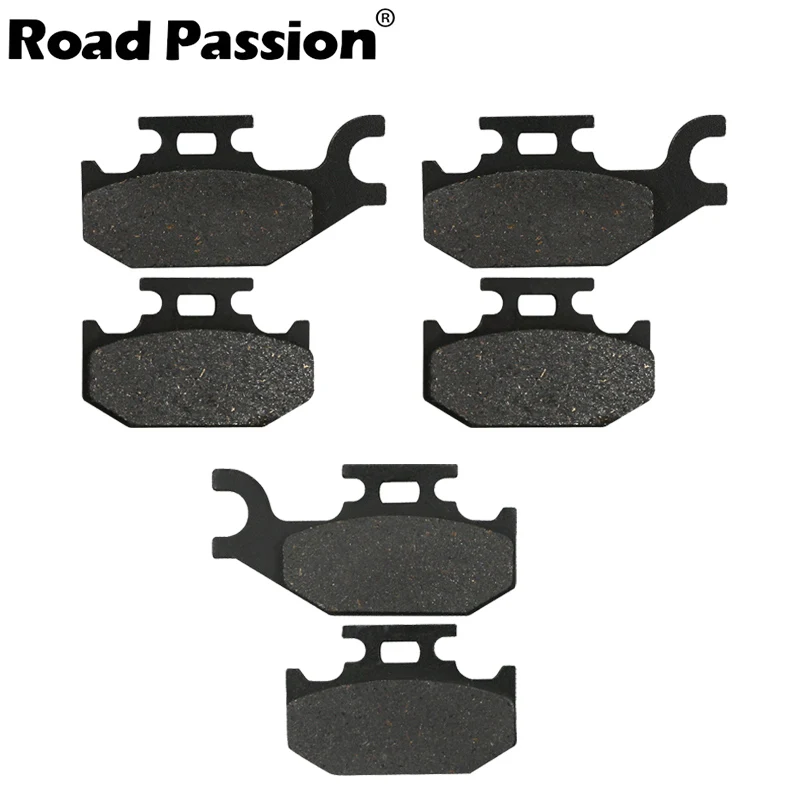 

Road Passion Motorcycle Front & Rear Brake Pads For BOMBARDIER Outlander 330 HO 400 Max 650 4x4 800 Traxter DS 650 Baja X