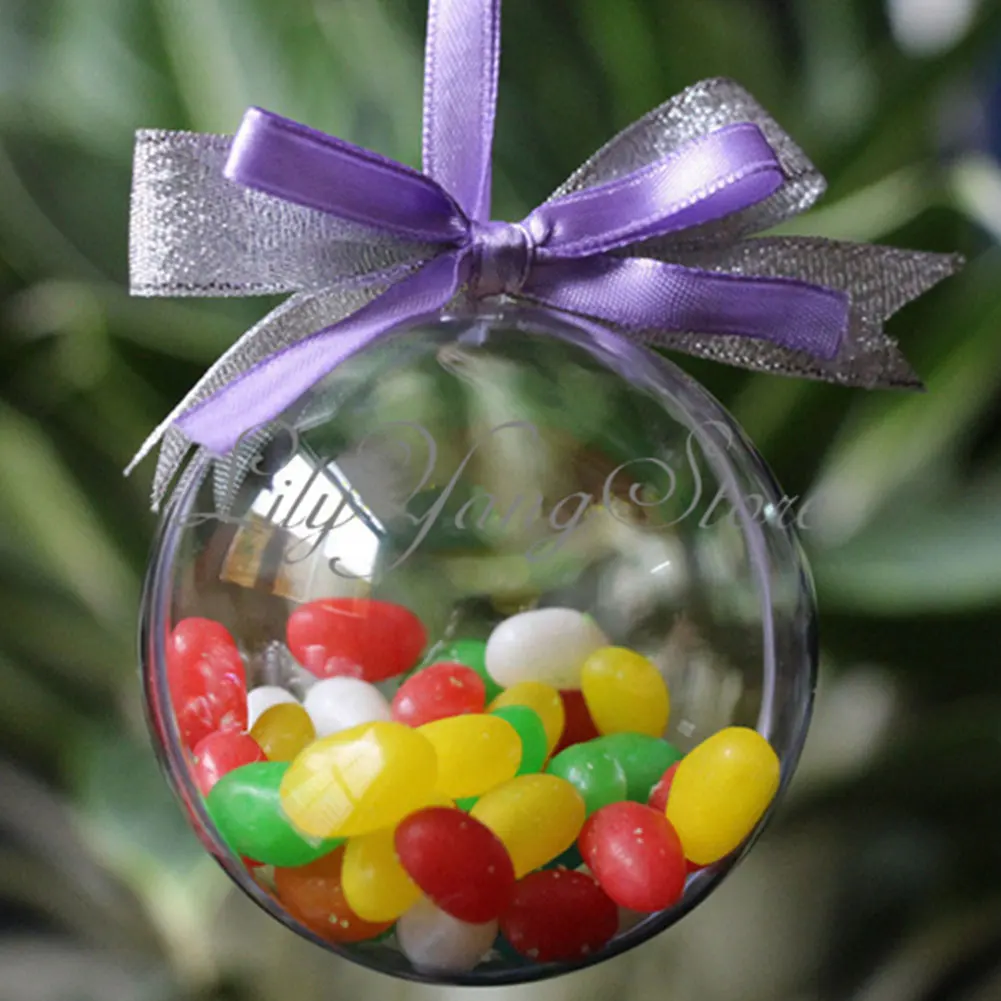 Popular Christmas Decoration Clear Plastic Balls-Buy Cheap 