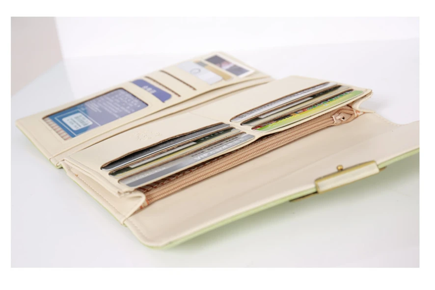 Модный дизайнерский цветной длинный женский кошелек, Дамский кошелек с Микки Маусом, кошельки для монет, дамские карманные кошельки D232