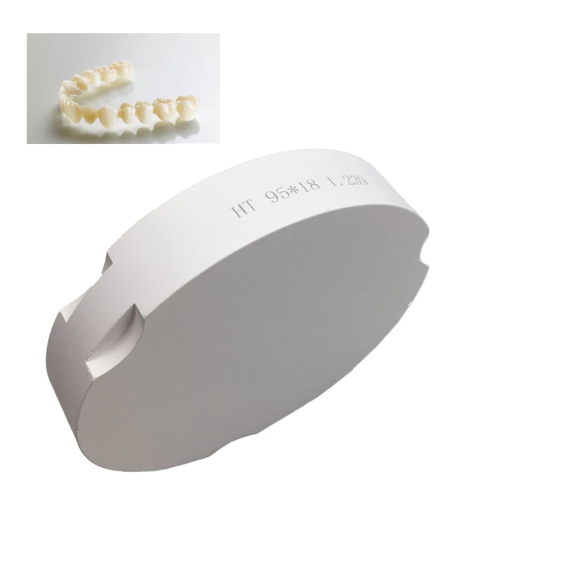 All ceramic Zirconium Teeth Restoration Material 6 Pieces ZirkonZahn