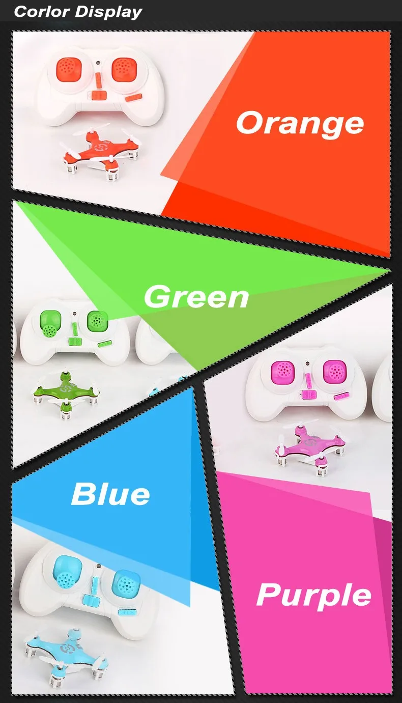 Brinquedos + Casca Original Cheerson Mini Drone rc 4ch 2.4 Ghz 6-axis Giroscópio Quadcopter Dron Helicóptero Extra Cx-10 9 rc helicóptero mini zangão brinquedos + casca extra