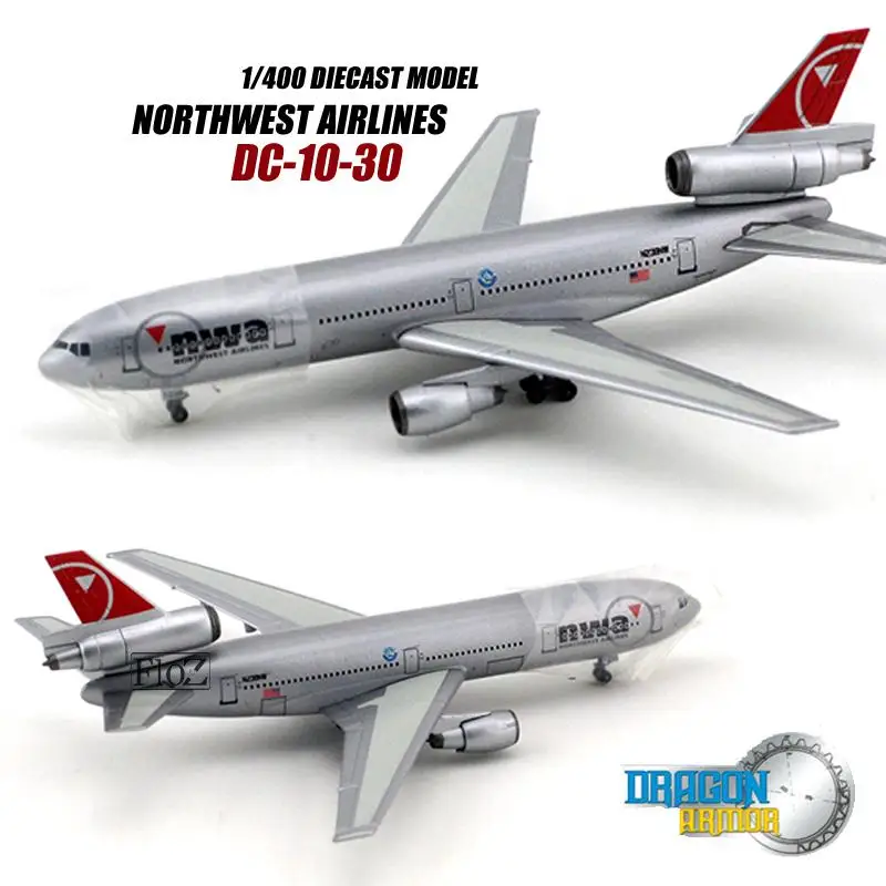 Dragon Northwest Airways DC-10-30 1/400 литая модель самолета |