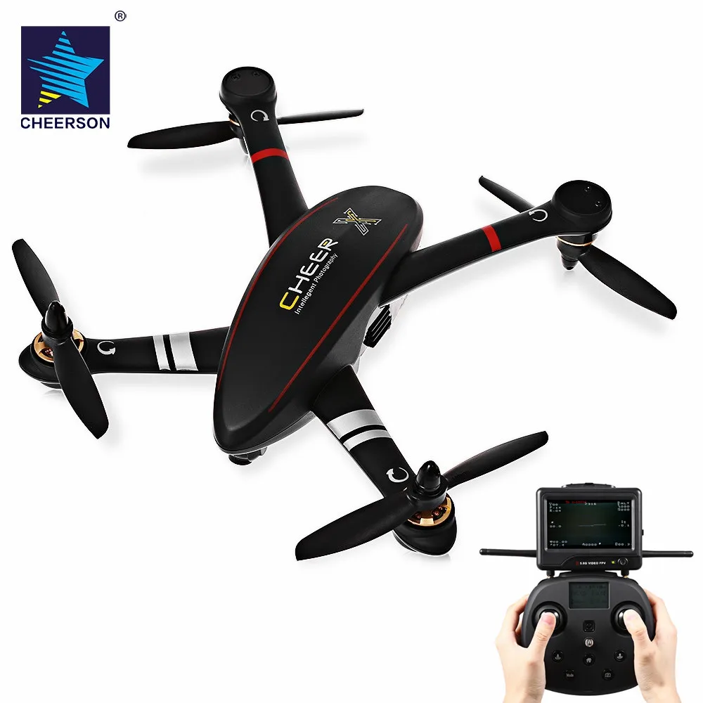 

Original CHEERSON CX - 23 CHEER Brushless RC Quadcopter RTF 5.8G FPV 2MP Camera Drone GPS Altitude Hold OSD Video HD Drone
