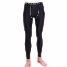 Для мужчин спортивная быстросохнущая Брюки Тренажерный Зал Сжатия про колготки брюки леггинсы поезд бегунов Баскетбол Бег Фитнес брюки