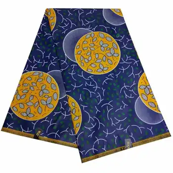 

African cotton ankara Wax Fabric Veritable 100% cotton Nigerian pagne Prints hitarget Real Java Wax Fabric for Women Cloth