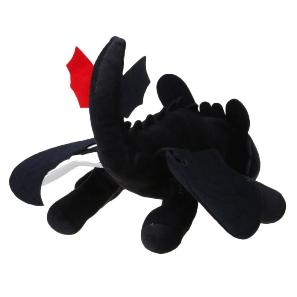 35cm How to Train Your Dragon Toothless Night Fury Soft Stuffed Animal Plush Toys Kids Gift Halloween Cosplay 35cm How to Train Your Dragon Toothless Night Fury Soft Stuffed Animal Plush Toys Kids Gift Halloween Cosplay