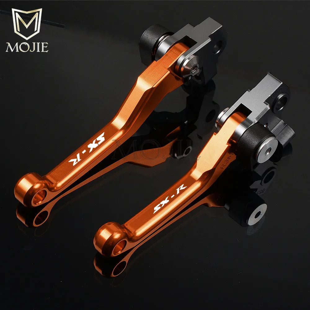 Для KTM 450SX-R 450SXR 525SX-R 525SXR 450 525 SX-R SXR Мотокросс CNC Pivot тормозные рычаги сцепления Байк мотоцикл - Цвет: 450SX-R 13 Orange