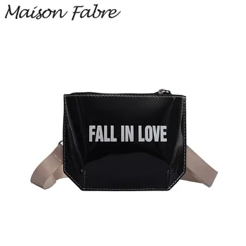 

Maison Fabre Bag woman leather shoulder bag zipper Girls Jelly small Letter waterproof bag phone 2019 ladies handbags crossbody
