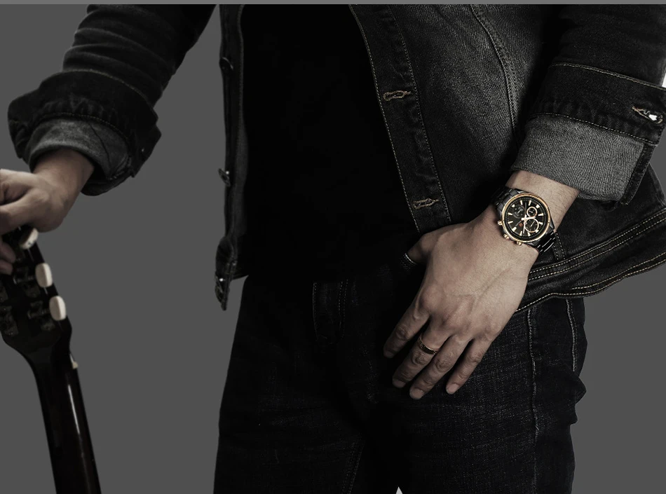 Топ люксовый бренд NAVIFORCE мужские деловые часы Мужские кварцевые 24 часа дата часы Человек Полный нержавеющая сталь спортивные наручные часы