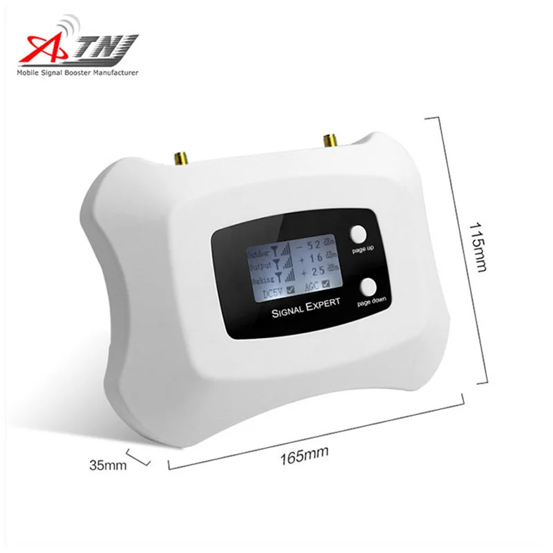 Full Smart 3G 4G Repeater mobile signal booster for America 3g 4g use Cell phone Amplifier with yagi and ceiling antenna kit