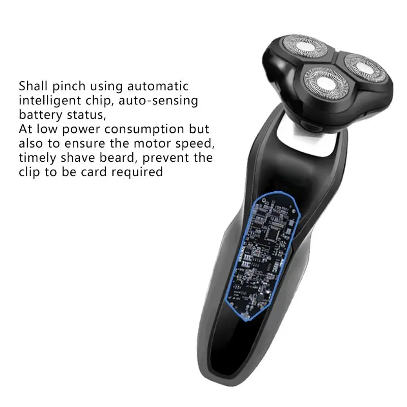 4D роторная влажная сухая электробритва многофункциональная Мужская USB автомобильная зарядка для мытья тела Бритва для стрижки волос в носу нож для стрижки бороды для дома и путешествий