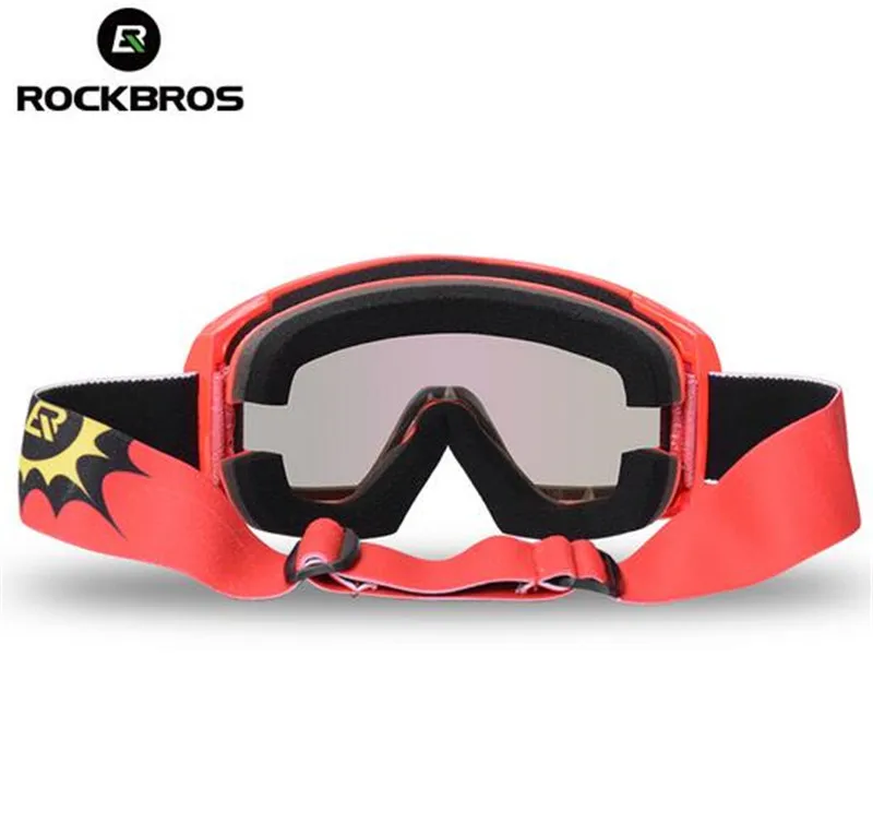 ROCKBROS los gafas de esquí doble Lenes Anti-niebla Snowboard gafas lente de la PC gafas Snowboard mujeres hombres UV400 gafas