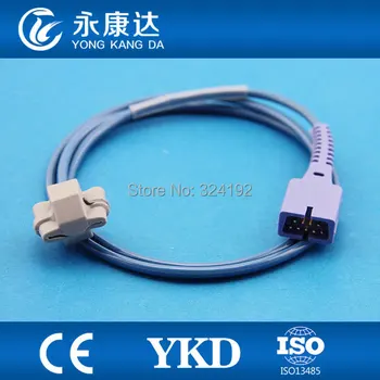 

3pcs/lot Free shipping (Oxitech) 9pin Reusable Pediatric soft tip spo2 sensor