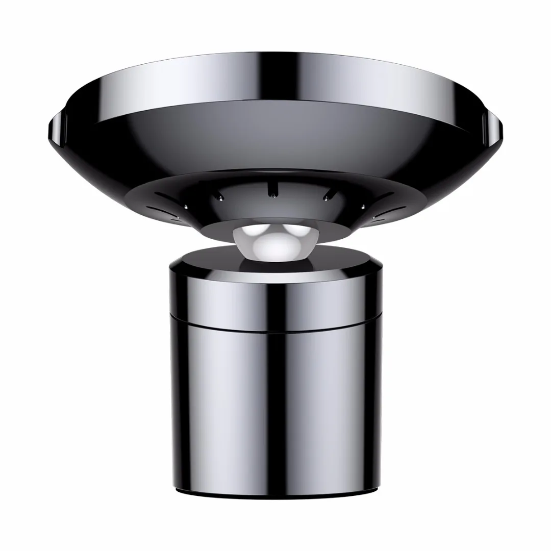 Black car Mangetic Air Vent Mount Holder QI Wireless Charger Fast Charging