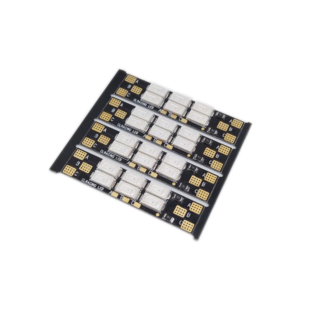 

4PCS Frame Arm LED Board Light 6 Bits 35mm 3-6S LED Light Board For RC Drone FPV Racing Multi Rotor Spare Part Accs