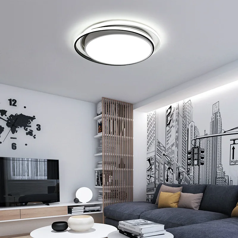 

Simple modern ceiling lamp bedroom restaurant main room atmosphere household circular LED luminaire 1141