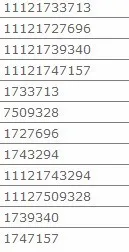 11121743294 11121733713 11127509328 11121739340 11121747157 11121727696